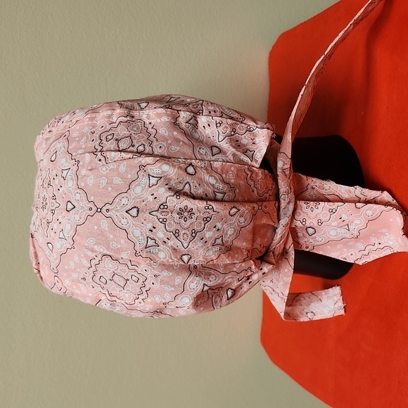 Pink Paisley Headwrap - Picture 3 of 6